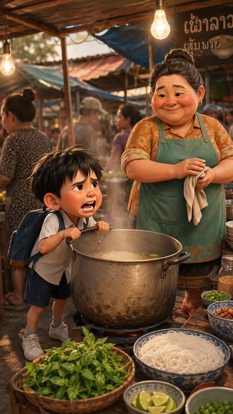 ພາບຈາກຮູບເງົາສັ້ນທີ່ AI ສ້າງ